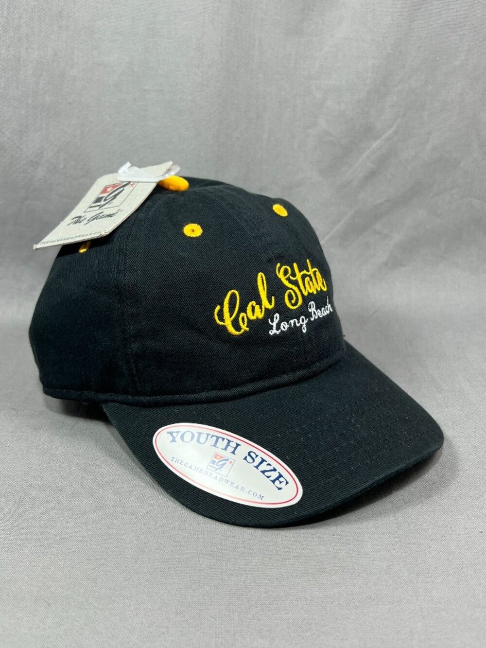 California State University Long Beach The Game Strapback Hat Black Youth Kids